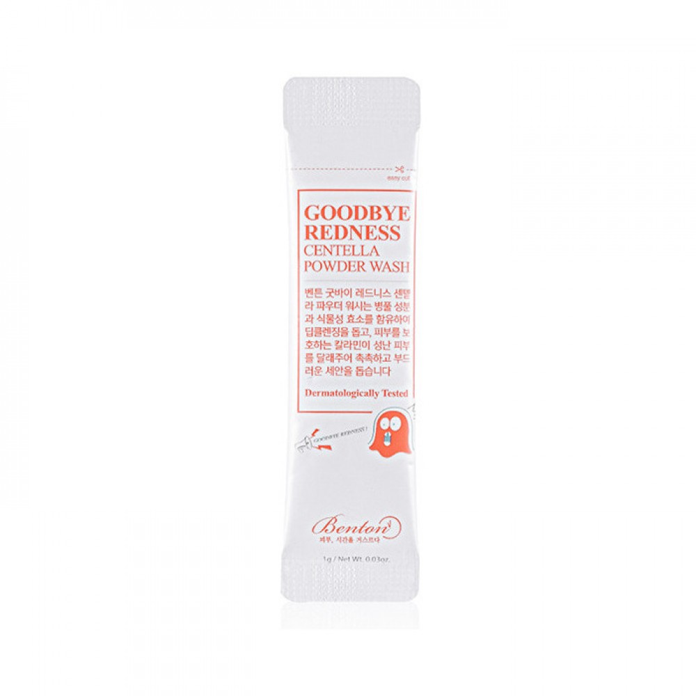 Энзимная пудра с центеллой Benton Goodbye Redness Centella Powder Wash