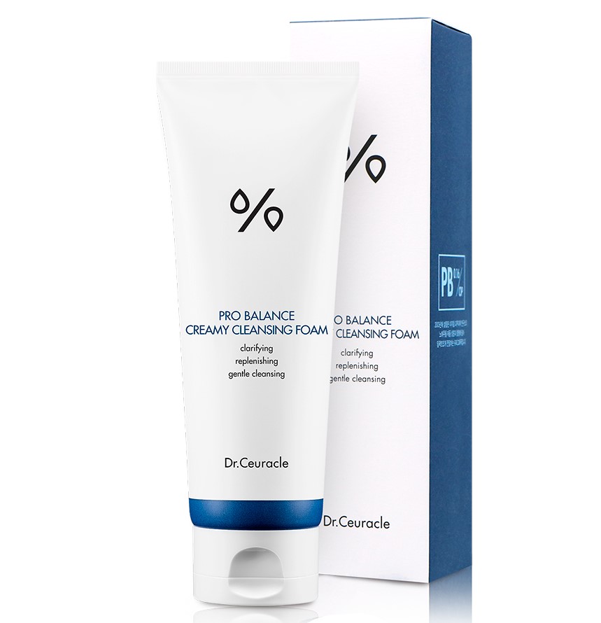 Пенка с пробиотиками для чувствительной кожи Dr.Ceuracle Pro Balance Creamy Cleansing Foam