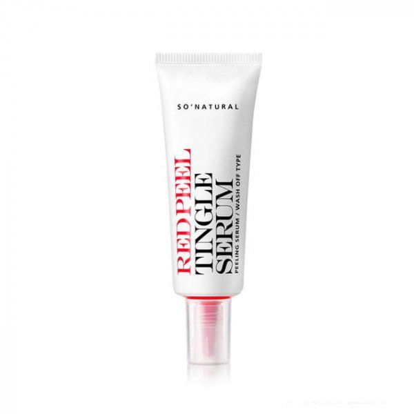 Кислотная пилинг-сыворотка So Natural Red Peel Tingle Serum