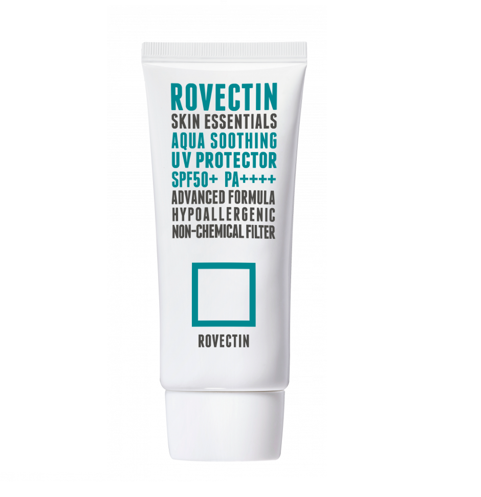 Солнцезащитный крем увлажняющий Rovectin Skin Essentials Aqua Soothing UV Protector SPF50+ PA++++ 