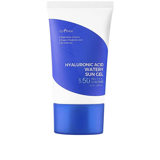 Увлажняющий солнцезащитный гель для лица IsNtree Hyaluronic Acid Watery Sun Gel SPF50+ PA++++