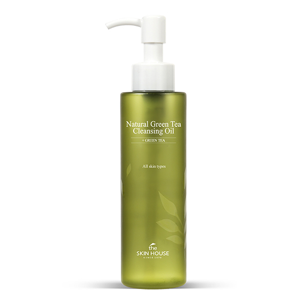 Гидрофильное масло с экстрактом зелёного чая The Skin House Natural Green Tea Cleansing Oil