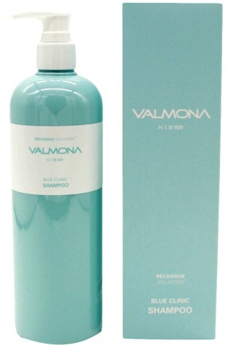 Шампунь увлажняющий для сухих и обезвоженных волос Valmona Recharge Solution Blue Clinic Shampoo