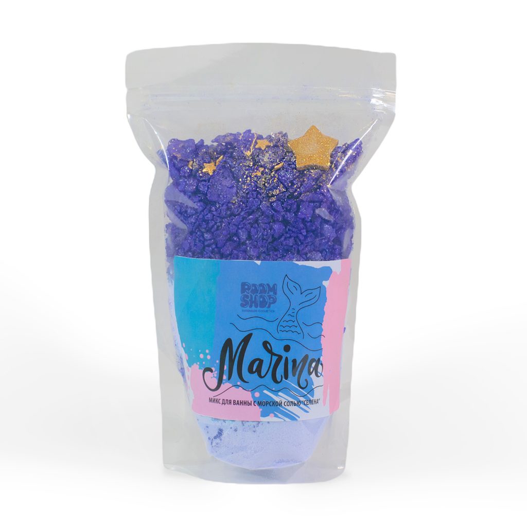 Микс для ванны с морской солью "Селена" 