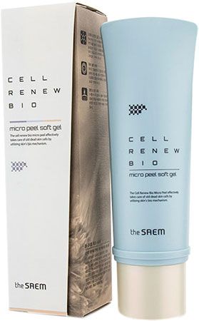 Пилинг-скатка для лица The Saem Cell Renew Bio Micro Peel Soft Gel