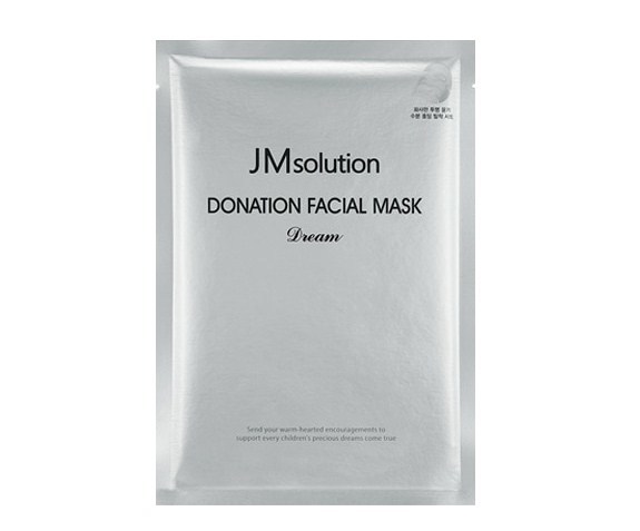 Тканевая маска для осветления кожи с пептидами JMSolution Facial Mask Dream