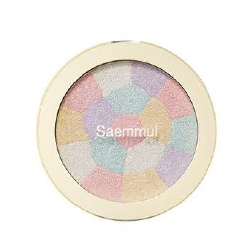 Минеральный хайлайтер розово-белый The Saem Saemmul Luminous Multi Highlighter 01 Pink White