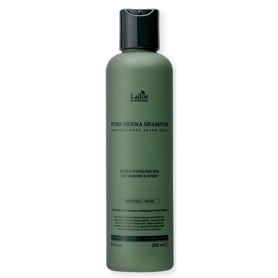 Шампунь для волос с хной укрепляющий Lador Pure Henna Shampoo
