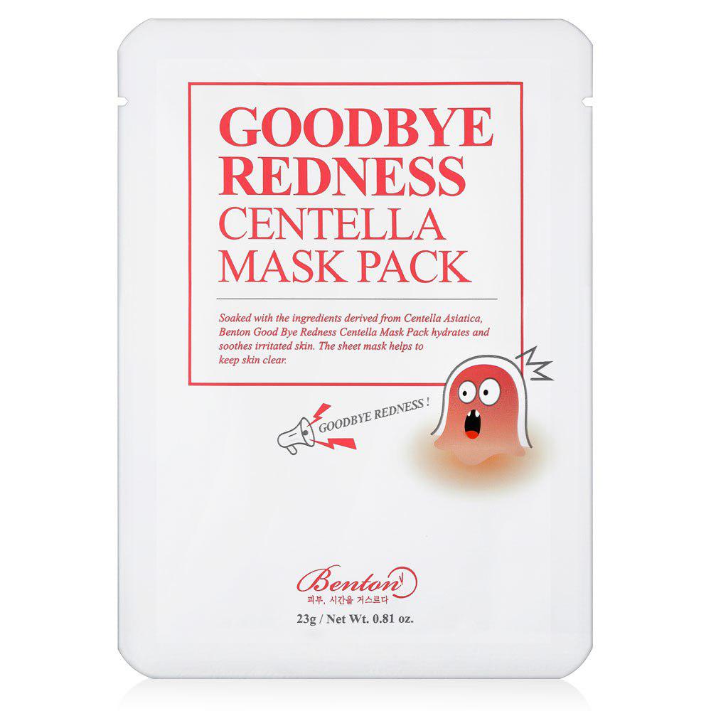 Успокаивающая маска для проблемной кожи Benton Goodbye Redness Centella Mask Pack