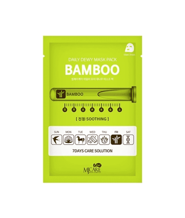 МЖ Daily Dewy Маска тканевая c экстрактом бамбука MJ CARE DAILY DEW MASK PACK BAMBOO 25гр