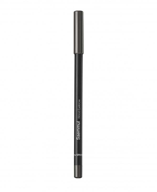 Карандаш для бровей 02 The Saem Saemmul Wood Eyebrow 02. Gray Brown