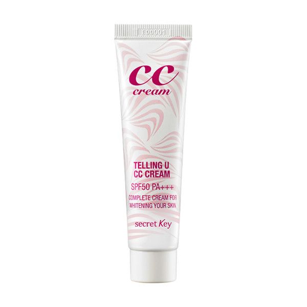 СС-крем с осветляющим и антивозрастным эффектом Secret Key Telling U CC Cream