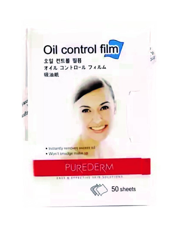 Салфетки матирующие Purederm Oil Control Film