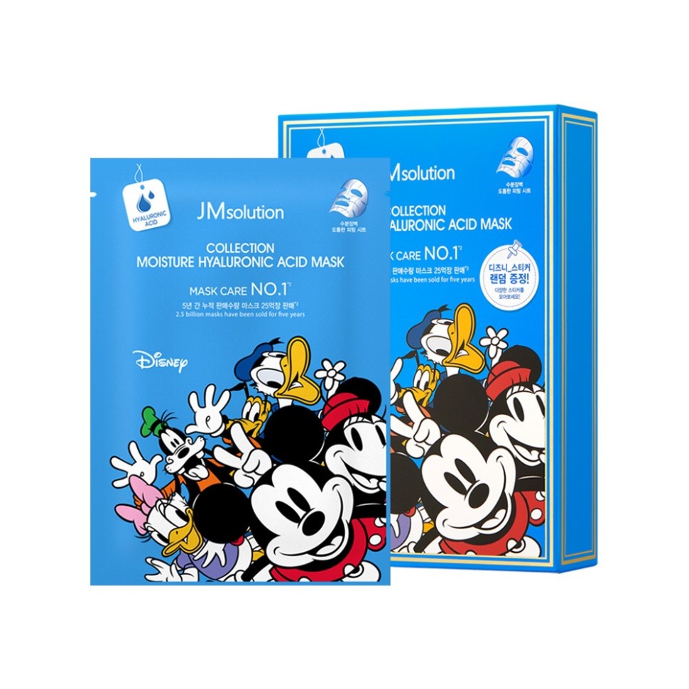 Увлажняющая тканевая маска с гиалуроновой кислотой JMSolution Disney Collection Moisture Hyaluronic Acid Mask