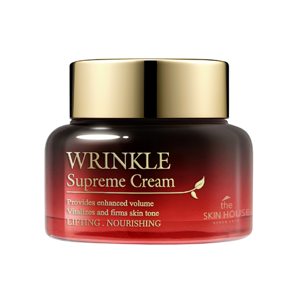 Крем против морщин с экстрактом женьшеня The Skin House Wrinkle Supreme Cream