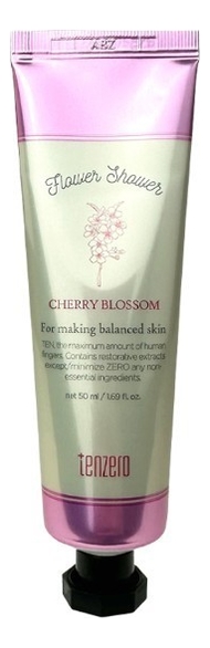 Крем для рук с ароматом вишни Tenzero Touch Holic Hand Cream Cherry Blossom