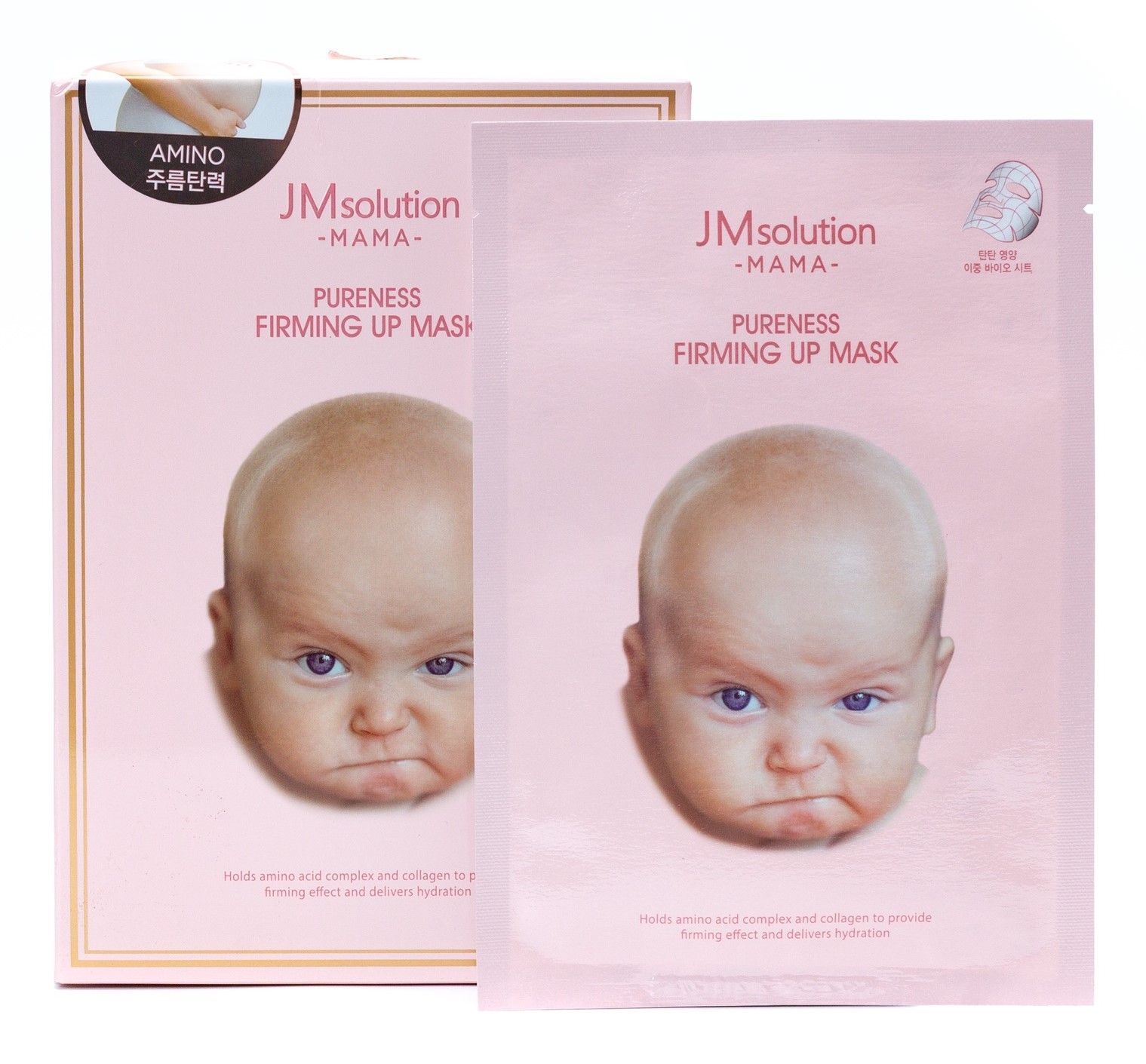Укрепляющая тканевая маска для лифтинг-эффекта JMSolution Mama Pureness Firming UP Mask