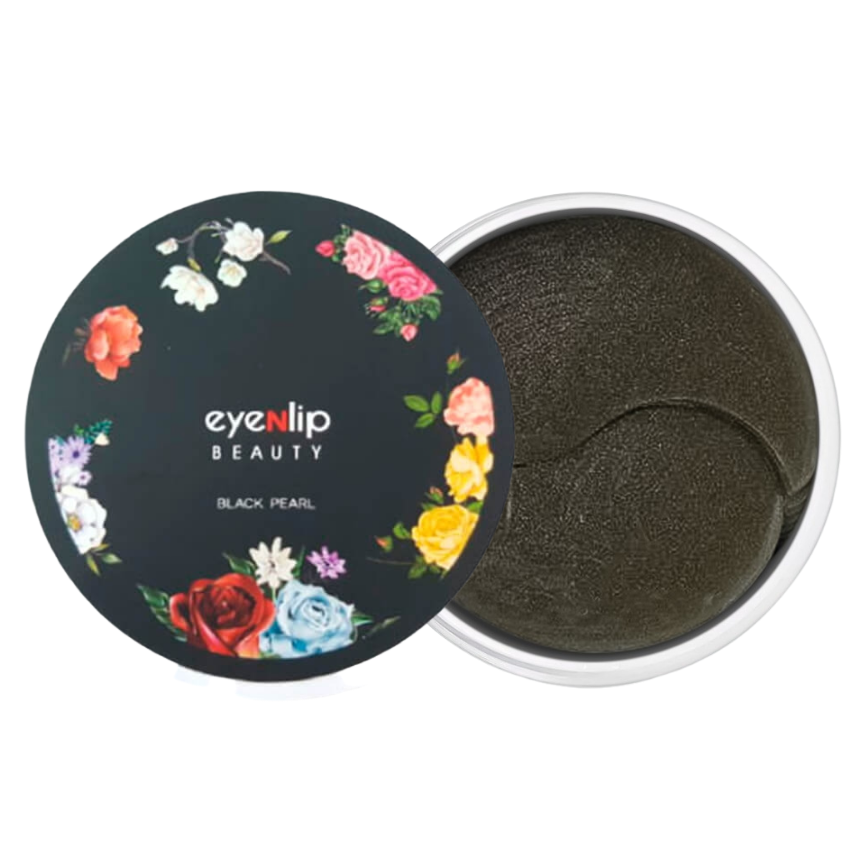 Гидрогелевые патчи для век с черным жемчугом Eyenlip Black Pearl Hydrogel Eye Patch