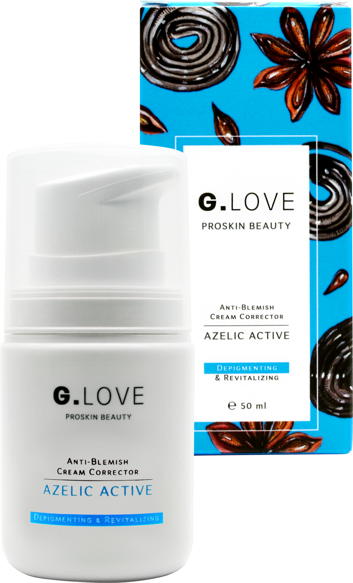 Крем против пост-акне и пигментных пятен G.Love Anti-Blemish Cream Corrector AzeLic Active