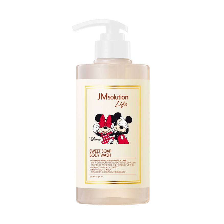 Гель для душа с ароматом мускуса и мака JMSolution Life Disney Collection Sweet Soap Body Wash