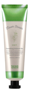 Крем для рук с ароматом лилии Tenzero Touch Holic Hand Cream Lily 
