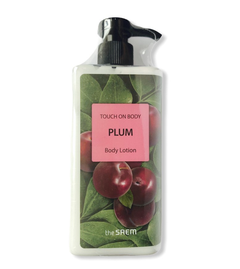 Лосьон для тела сливовый The Saem Touch On Body Plum Body Lotion