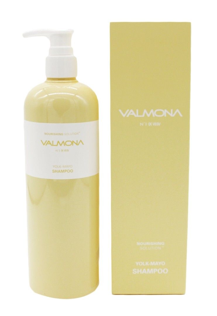 Шампунь для непослушных и поврежденных волос Valmona Nourishing Solution Yolk-Mayo Shampoo