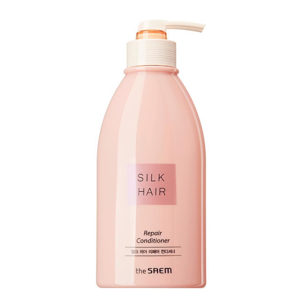 Восстанавливающий кондиционер для поврежденных волос The Saem Silk Hair Repair Conditioner