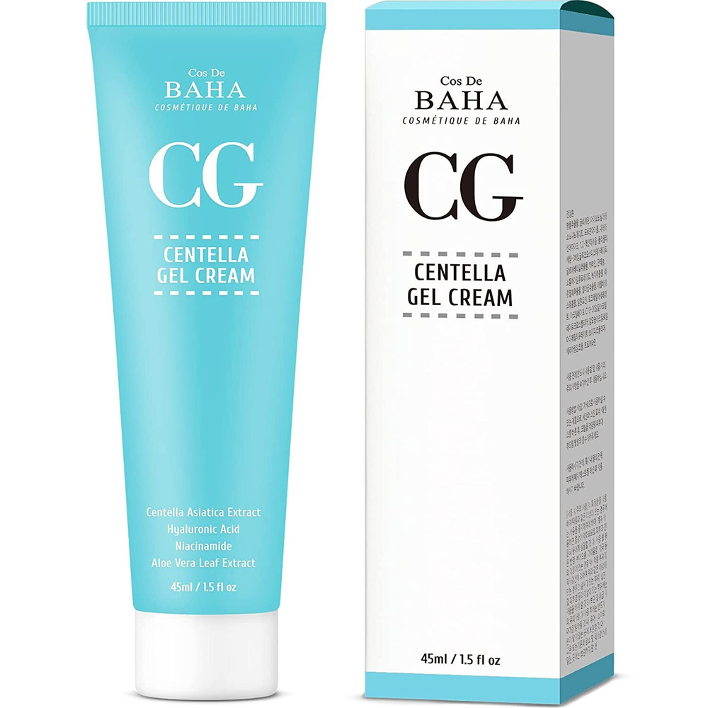 Восстанавливающий крем-гель с центеллой Cos De Baha СG Centella Gel Cream