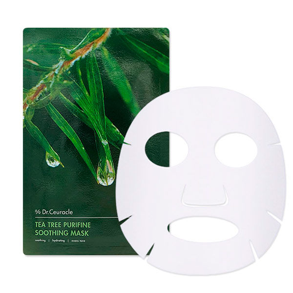 Успокаивающая тканевая маска Dr.Ceuracle Tea Tree Purifine Soothing Mask