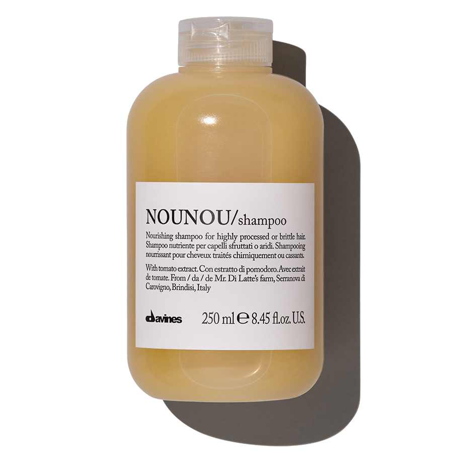 Питательный шампунь для уплотнения волос Davines Nounou Shampoo