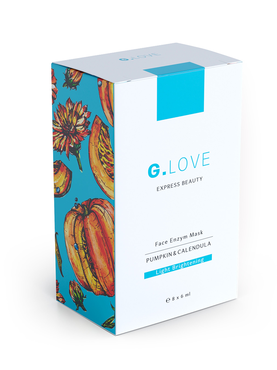 Обновляющая энзимная маска с тыквой G.Love Face Enzyme Mask Pumpkin & Calendula