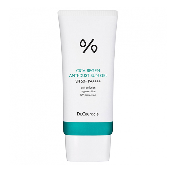 Солнцезащитный крем-гель с центеллой азиатской Dr.Ceuracle Cica Regen Anti Dust Sun Gel SPF 50+ PA++++ 