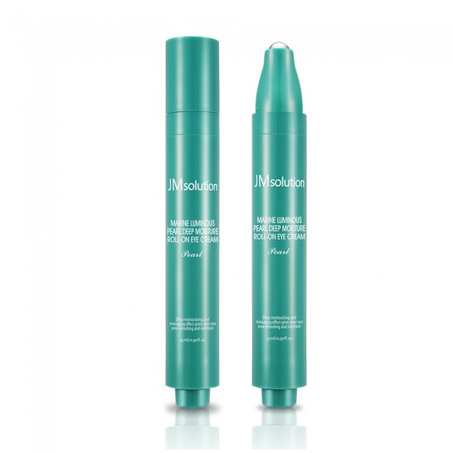 Крем-роллер для век от морщин и мешков с морскими минералами JMSolution Marine Luminous Pearl Deep Roll-On Eye Cream