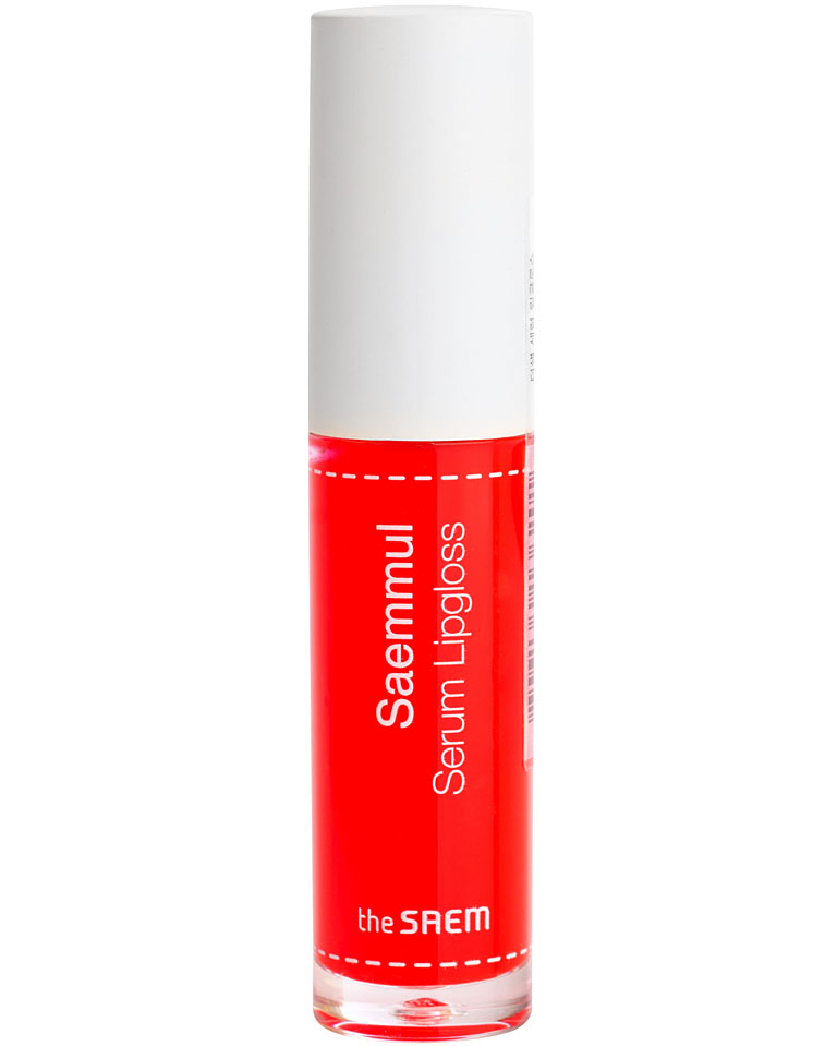 Блеск для губ оттеночный питательный (Красный) The Saem Saemmul Serum Lipgloss RD01 