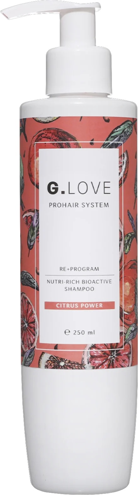 Питательный биоактивный шампунь для волос G.Love Nutri Rich Bioactive Shampoo Citrus Power