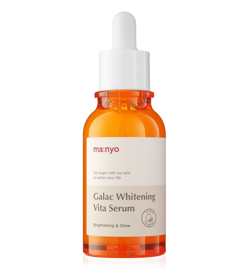 Осветляющая сыворотка с галактомисисом и витаминами Manyo Galac Whitening Vita Serum