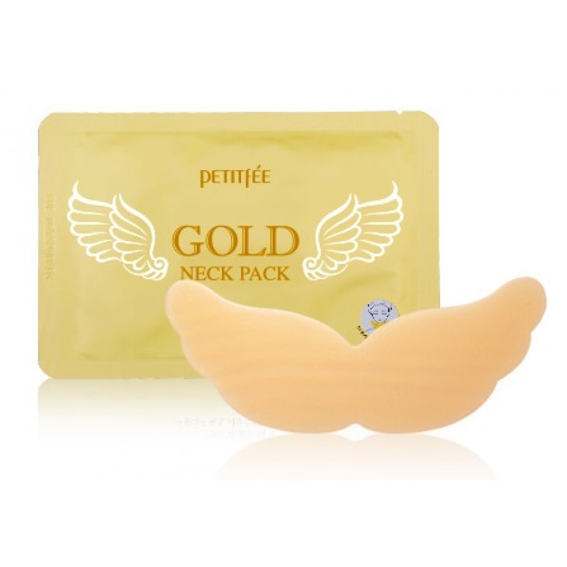 Патч для области шеи гидрогелевый Petitfee Gold Neck Pack