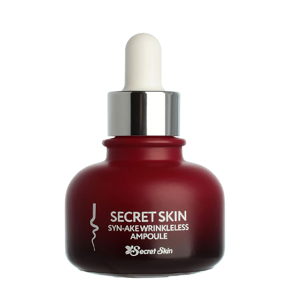 Антивозрастная сыворотка для лица с пептидом змеиного яда Secret Skin Syn-ake Wrinkleless Ampoule
