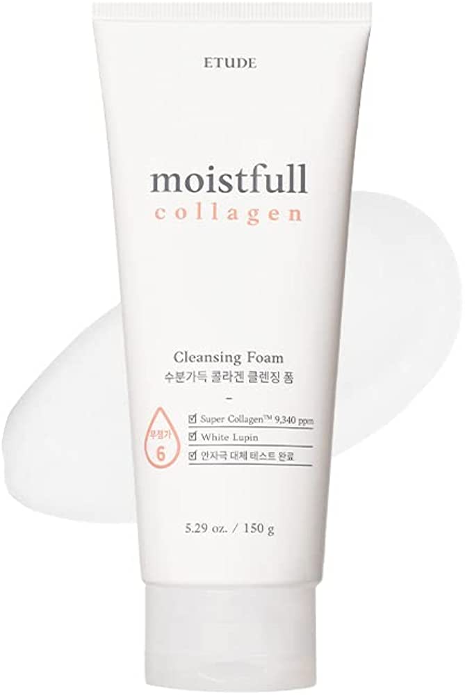 Пенка для умывания с коллагеном Etude House Moistfull Collagen Cleansing Foam