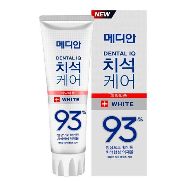 Отбеливающая зубная паста Median Dental IQ 93% White 
