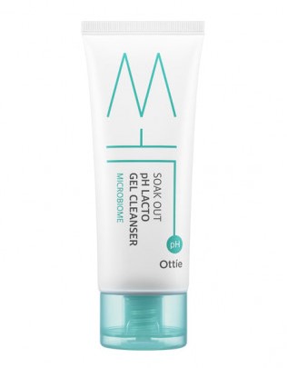 Пенка для умывания с лактобактериями Ottie Soak Out Lacto Gel Cleanser 