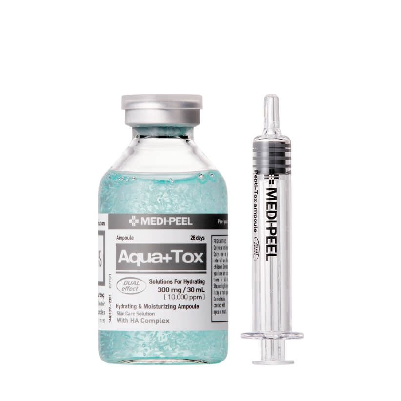 Ампульная сыворотка для сияния кожи Medi-Peel Aqua Plus Tox Ampoule 