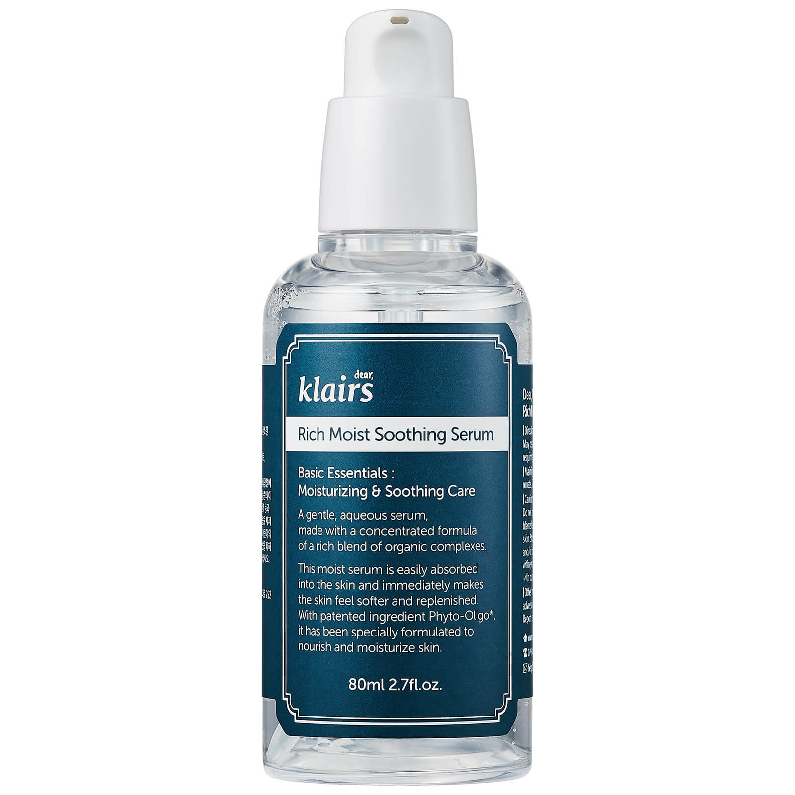 Глубокоувлажняющая сыворотка для лица Klairs Rich Moist Sooting Serum 
