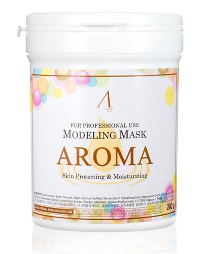 Альгинатная маска антивозрастная питательная (контейнер) Anskin Aroma Modeling Mask