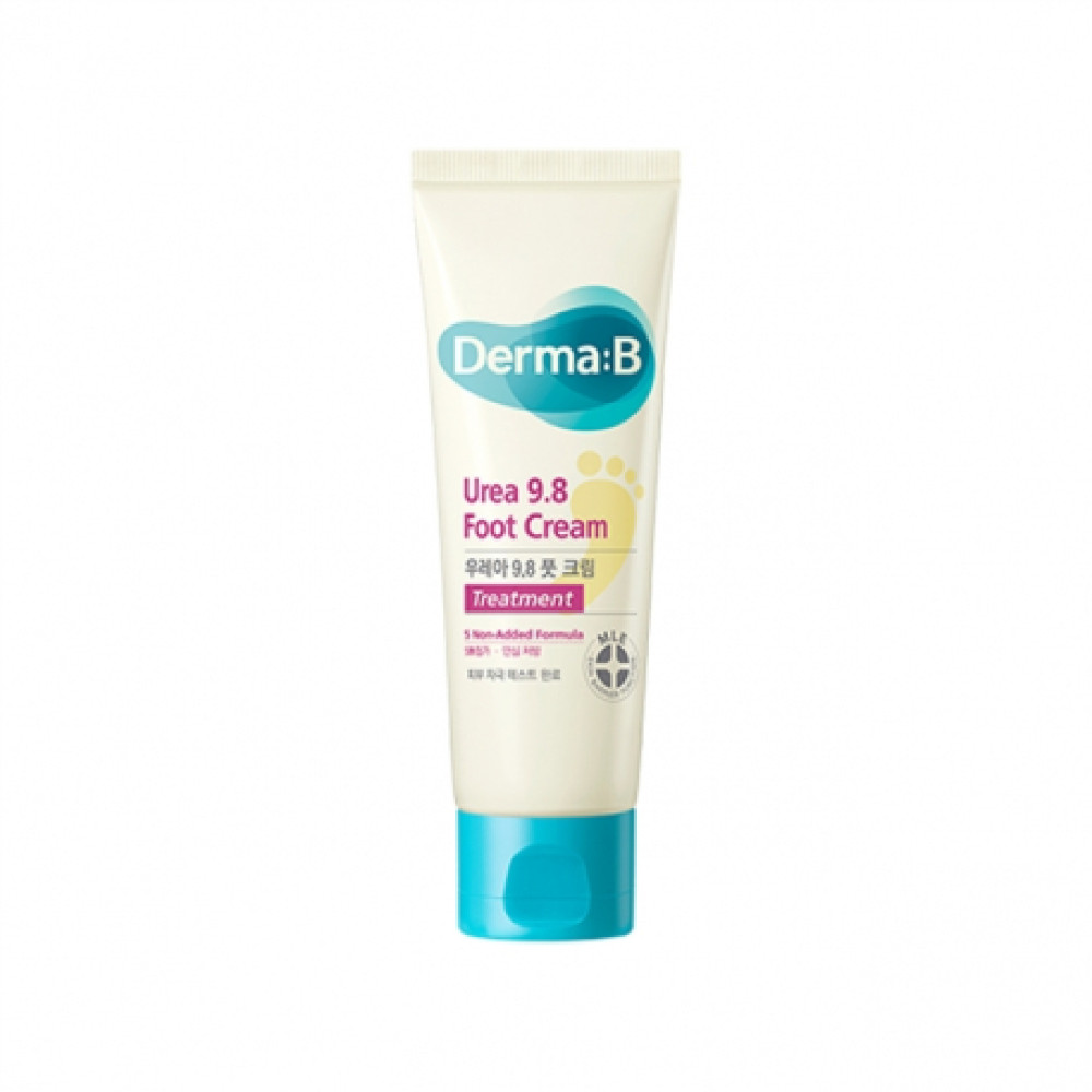 Ламеллярный крем для ног с мочевиной Derma:B Urea 9.8 Foot Cream