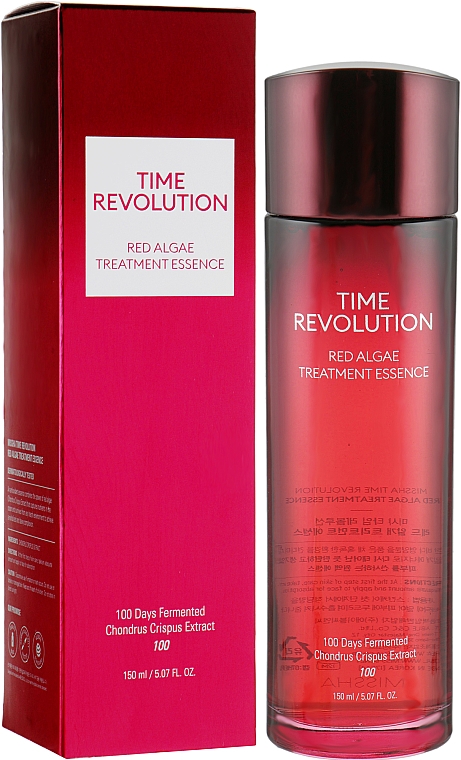 Омолаживающая эссенция с красными водорослями Missha Time Revolution Red Algae Treatment Essence