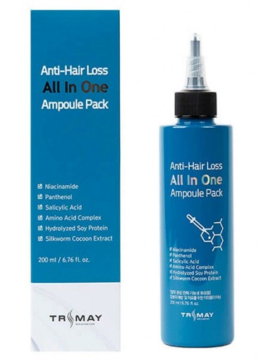 Маска против выпадения волос Trimay Anti-Hair Loss All in One Ampoule Pack 