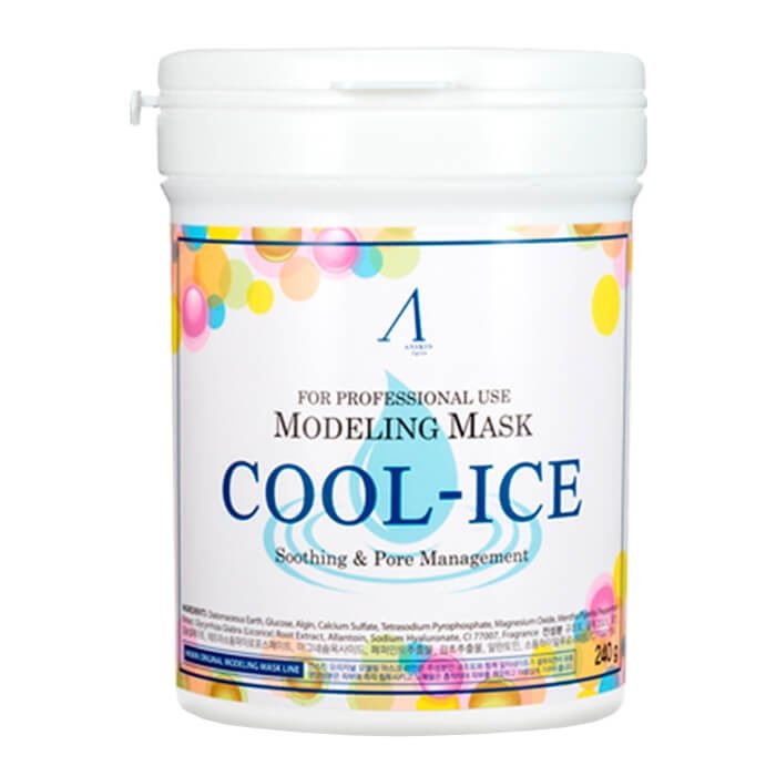 Маска альгинатная с охлаждающим и успокоительным эффектом Anskin Cool-Ice Modeling Mask