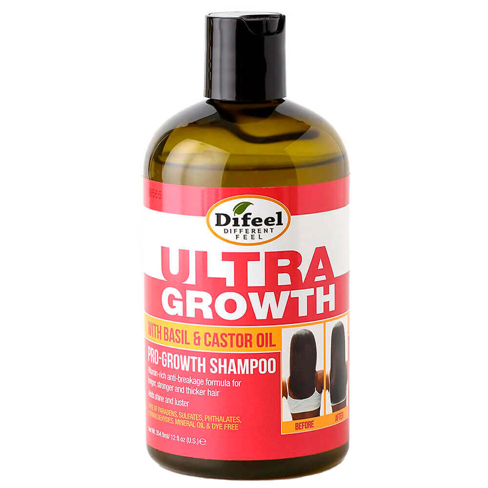 Шампунь для роста волос с базиликом и кастором Difeel Ultra Growth Basil-Castor Shampoo 